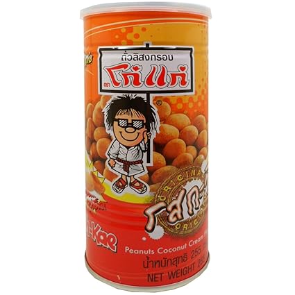 Koh-kae Snack Peanut Coconut Cream 