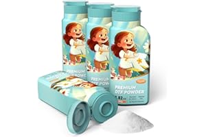 KASYU DTF Powder for All Sublimation DTF Printer, 1000g / 35.2oz DTF Transfer Powder for All Color Fabric, DTF Hot Melt Adhesive Powder