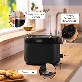Bosch MyMoment Delight 2-Slice Toaster Matte Black Reheat Defrost view 3