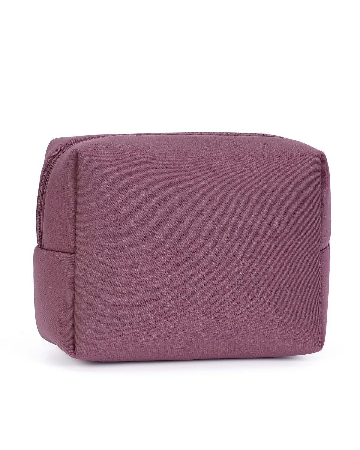 Photo 1 of CEI-CEI Makeup Bag Neoprene Waterproof Soft Cosmetic Travel Bag for Women with Large Capacity Portable Zipper Pouch Lightweight Toiletry Organizer for Overnight Toiletry Purse Gym (Pink)