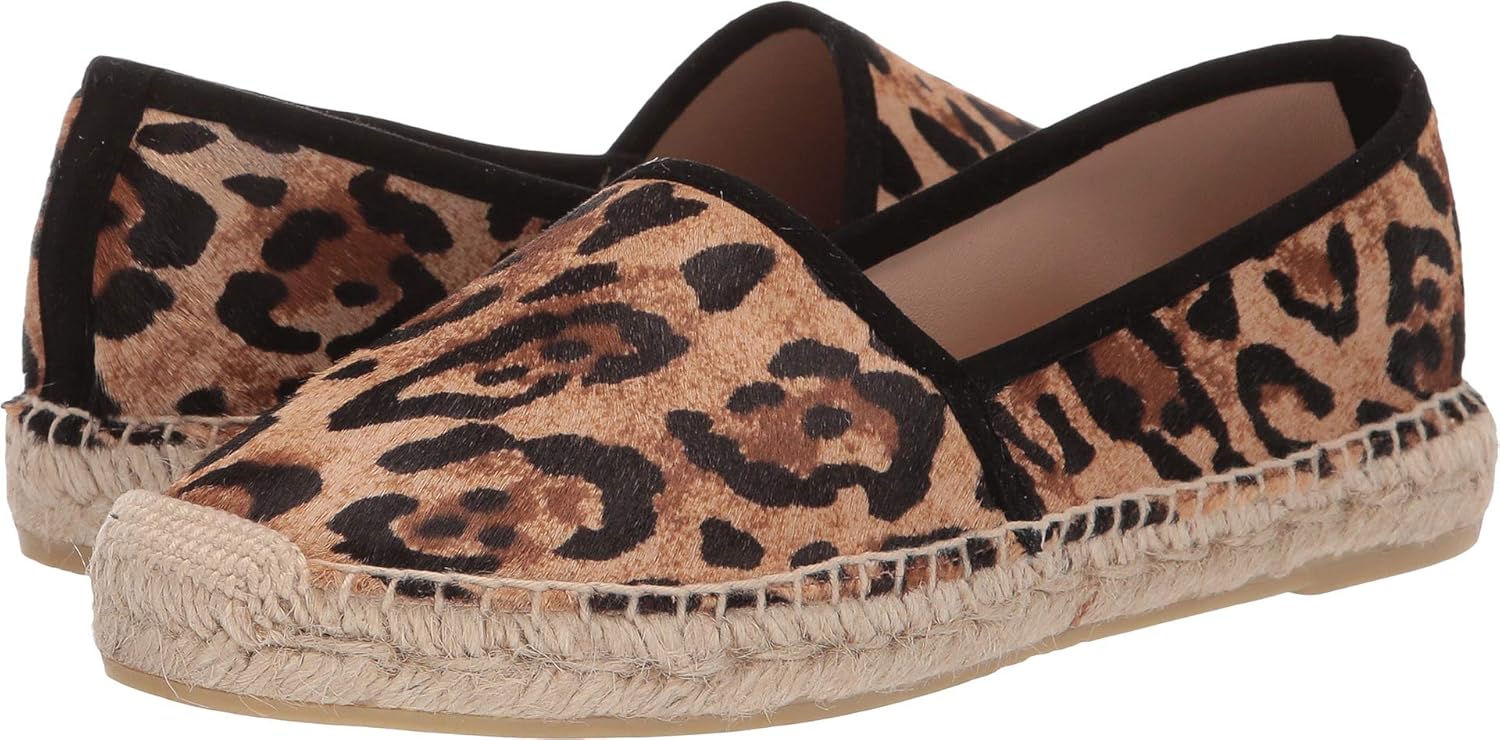 leopard flat espadrilles