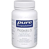 Pure Encapsulations - Probiotic-5 - Soy and Dairy Free Probiotic Blend to Support Immune and Gastrointestinal Health - 60 Cap