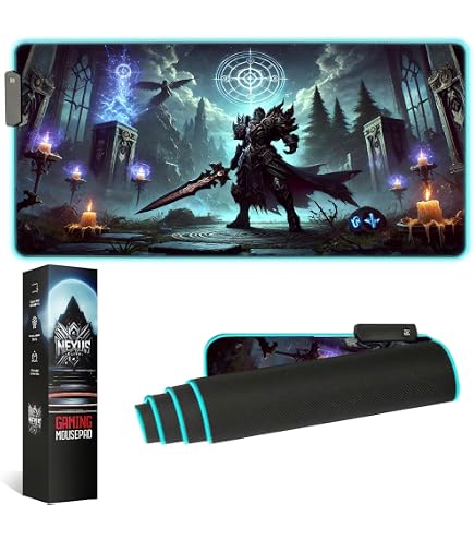 Amazon.com: Nexus Elite RGB Gaming Mouse Pad Large Extended Desk