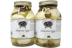 Generic 2 pack of Walnut Creek Foods Pickled Eggs Quart Size Jars (Jalapeno)