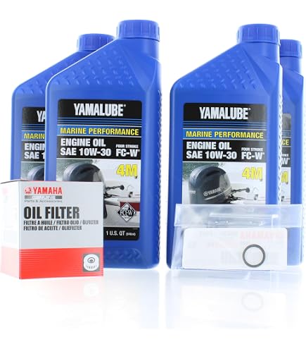 Amazon.com: Yamaha Yamalube 10W-40 Mineral 4W WaterCraft Hi