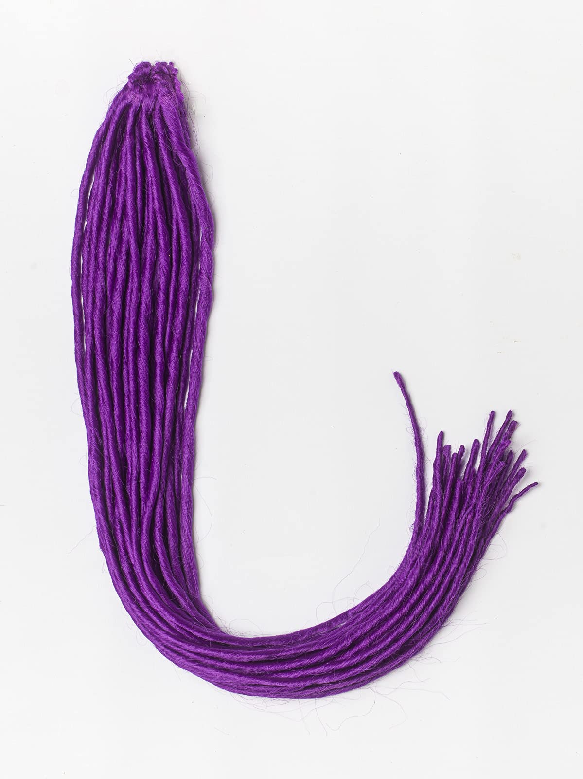 DreadLab - Soft Style Double Ended Synthetic Dreadlocks Twists 10 Pack (Purple)