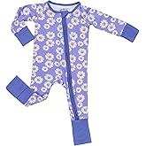 LollyBanks Baby Pajamas, Baby Romper 95% Bamboo Viscose and 5% Spandex