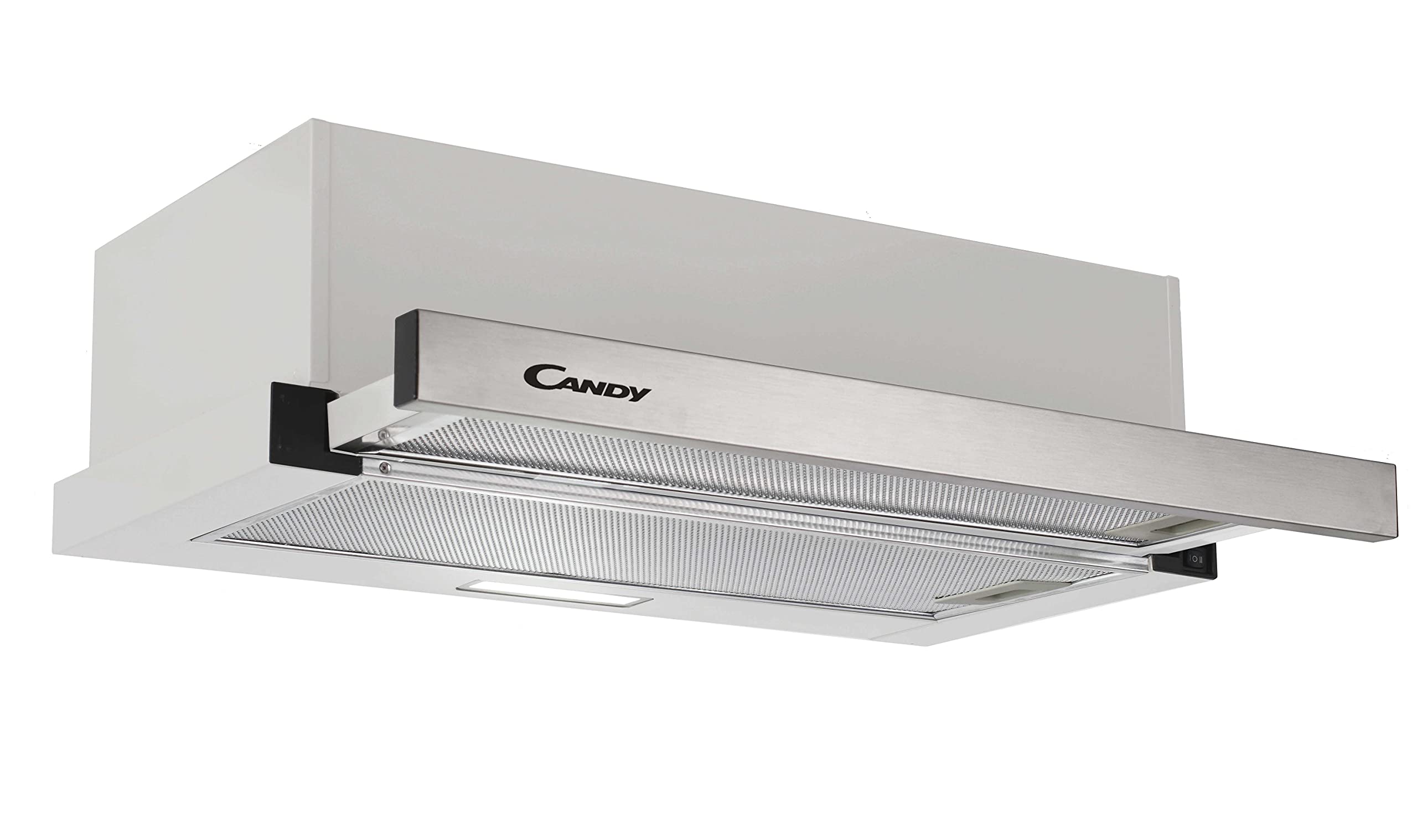 Candy-CBT61303X-Campana-Telescopica-60-CM-2-Niveles-de-Potencia-125W-264M3H-Filtros-de-Carbono-Panel-Aluminio