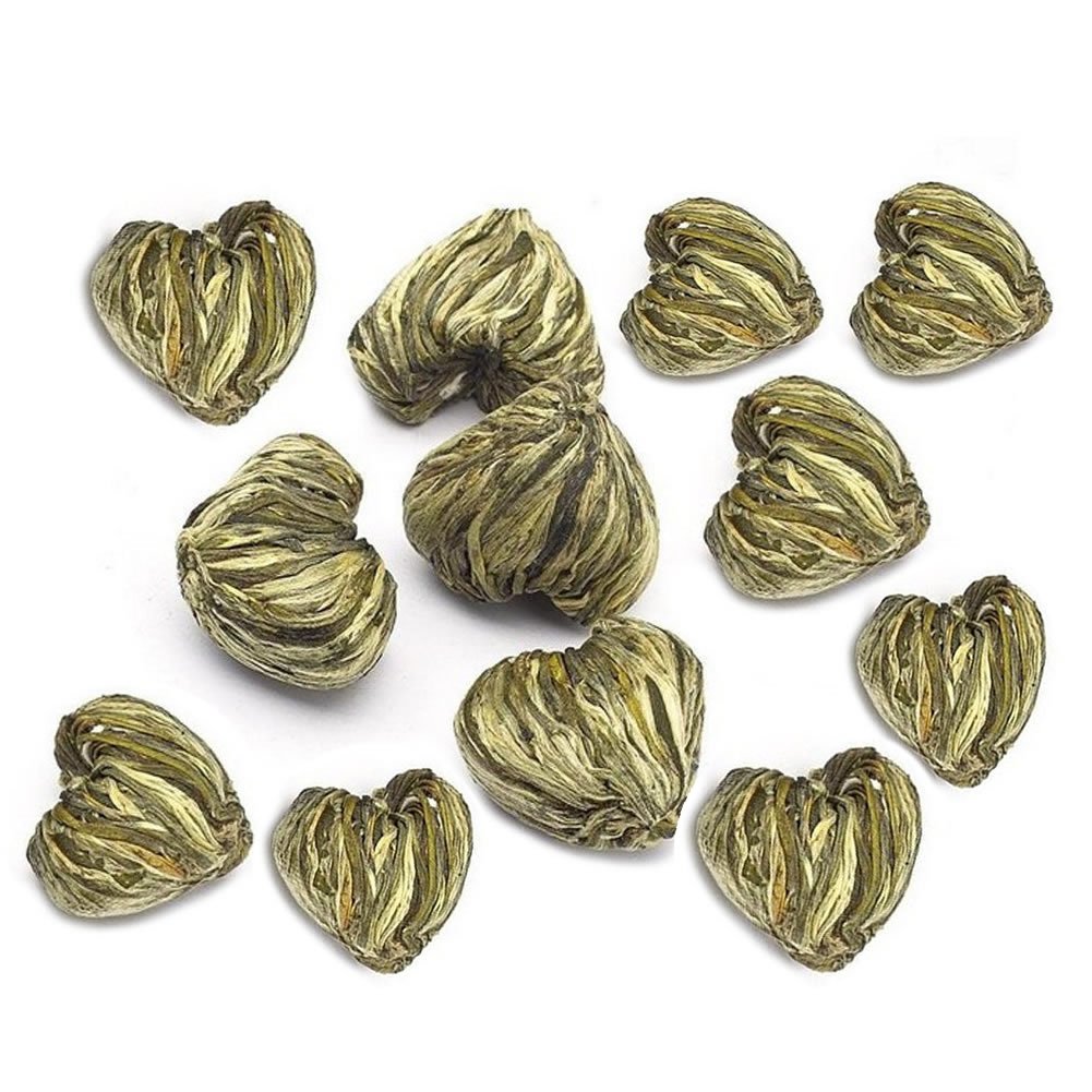 Teabloom Heart Shaped Flowering Tea - 12 Assorted Blooming ...