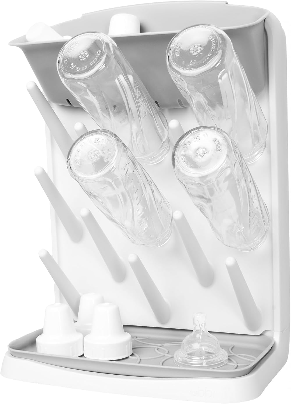 Ubbi Bottle Drying Rack Polypropylene White One Size