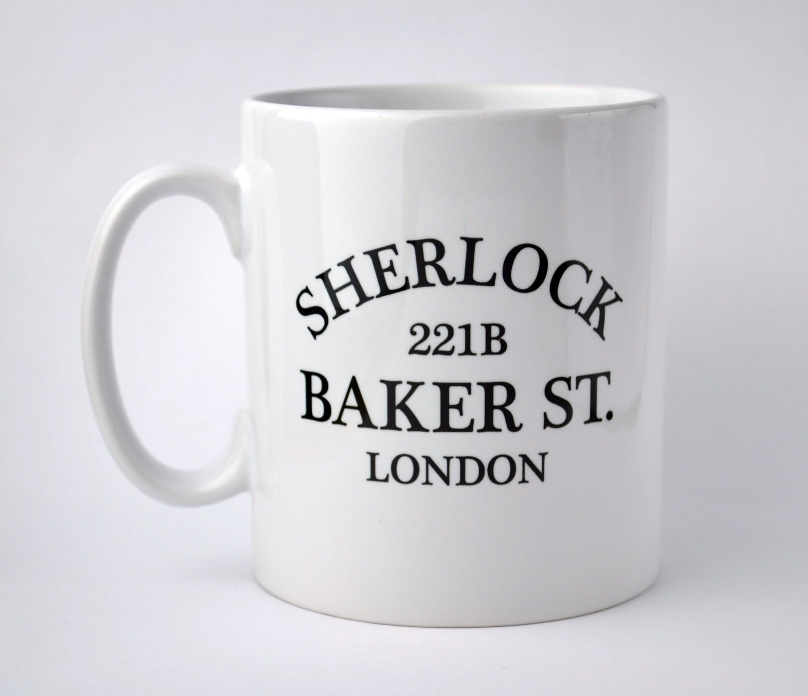 Sherlock Holmes 221b Baker Street Coffee Mug Ideal Gift or Secret Santa Suprise