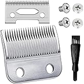 Blade Fit for Wahl Clipper 2 Holes Blades Replacement, Pack of 1 | Precision 2 Holes Adjustable Parts Compatible with Wahl 5 Star Series Blades, for Magic Clip, Senior, 1919, 8148, 8504, 8591
