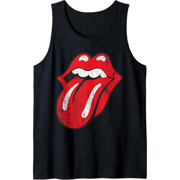 The Rolling Stones Tank Top Muscle T Shirt Tour 78 Nuovo Ufficiale Unisex Verde Size L