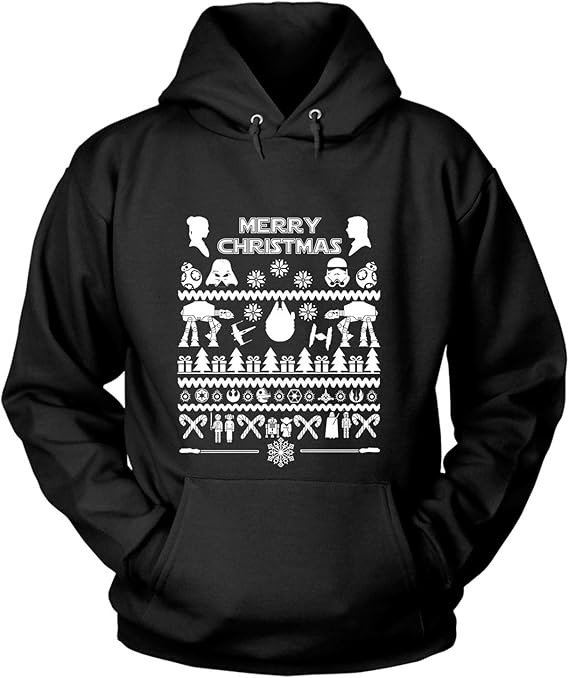 Sweat A Capuche Joyeux Noel Star Wars Yoda Jedi Pour Homme Amazon Fr Vetements Et Accessoires