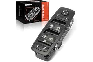 A-Premium Master Power Window Switch Compatible with Ram 1500 2014-2015, 2500 3500 4500 5500 2013-2015, Front Left Driver Sid