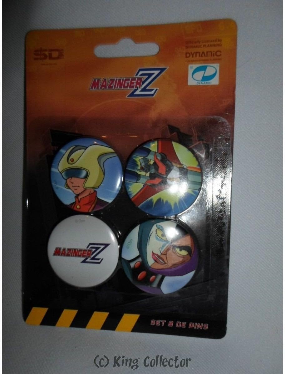 Dirac chapas Mazinger Z Set- B