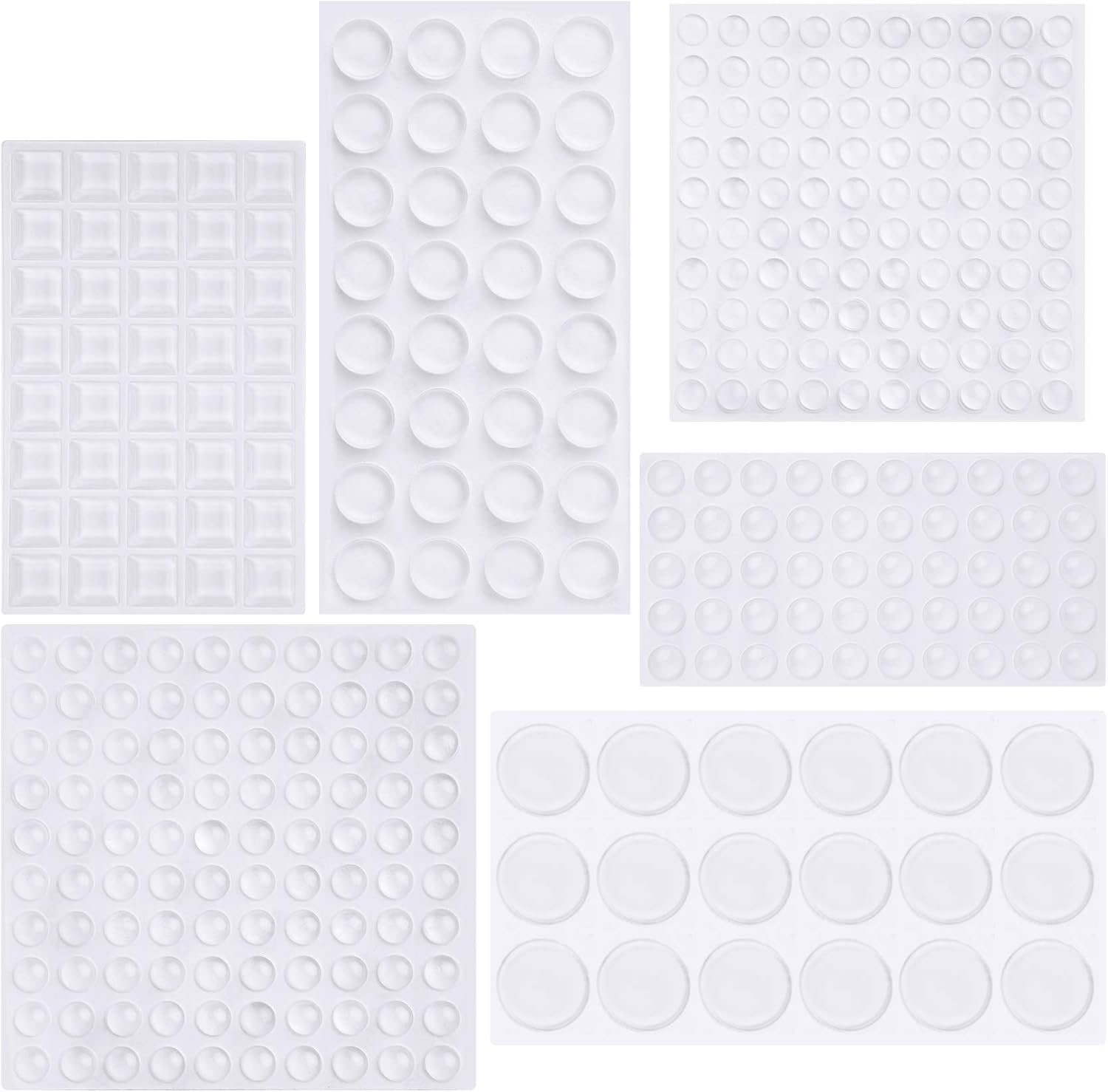 KLYNGTSK 40 Stück Silikon Anschlagpuffer - Möbelschutz Gegen Kollisionen