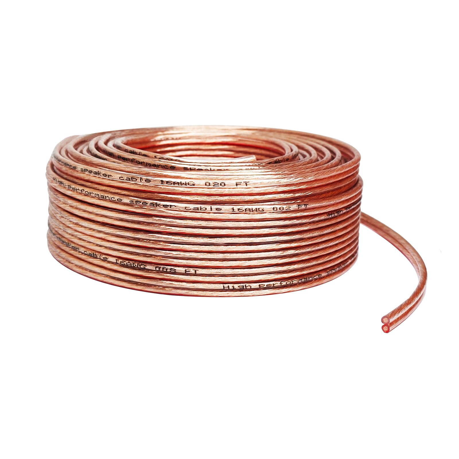 Photo 1 of FRUDRIK Copper Clad Aluminum (CCA) Speaker Wire Cable Spool (12AWG, 100FT)