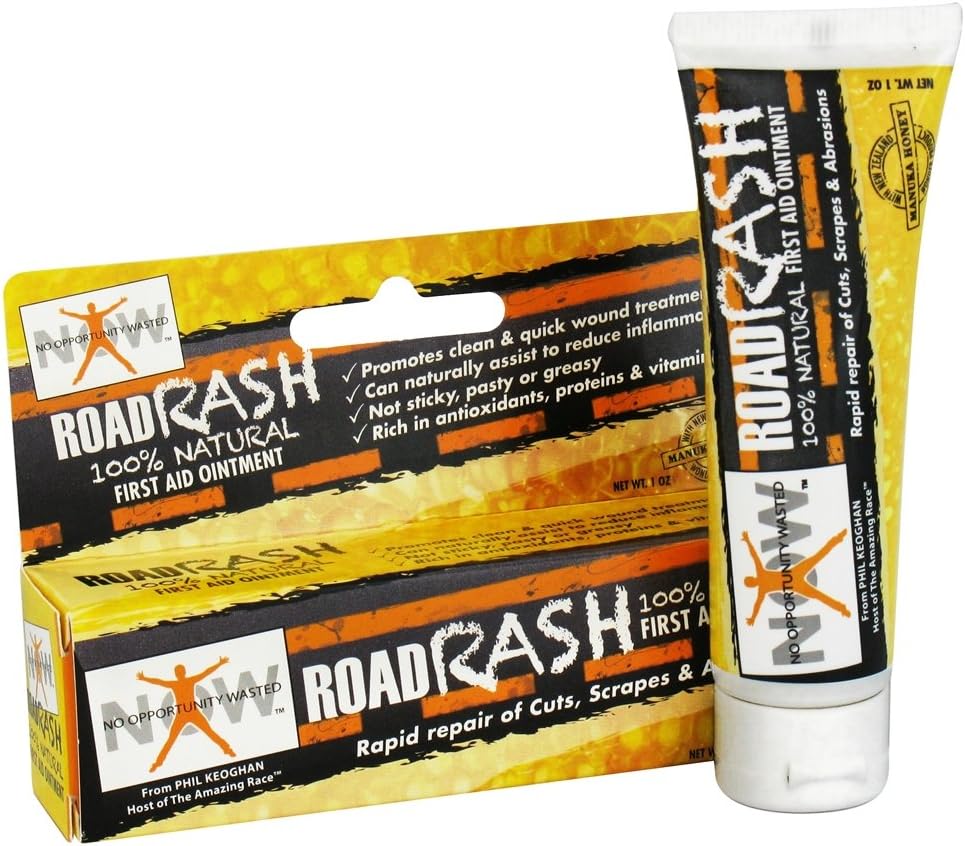 No Opportunity Wasted Now Road Rash Tropical Ointment Tube