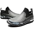 SWIFT*FROG Unisex Waterproof Garden Shoes Ankle Rain Boots Mud Muck Rubber Slip-On Footwear with Comfort Insole for Women Men