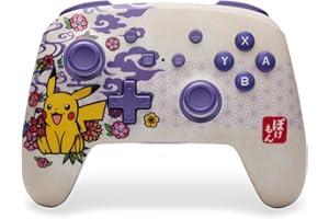PowerA Enhanced Wireless Controller for Nintendo Switch/Switch 2 / Switch Lite/OLED Model - Pokémon Blossom - Gamepad, game controller, Officially Licensed