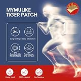 MYMULIKE Tiger Pain Relief Patches 60 Count Heat Patches for Neck Shoulder view 7