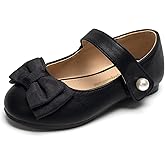 FUNKYMONKEY Toddler/Little Girl Mary Jane Dress Shoes Casual Slip on Ballet Flat