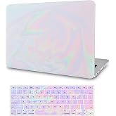 KECC Ultra Thin Case for MacBook Pro 13 inch 2026 2025-2016 Release M2 M1 Chip, Lightweight Plastic Hard Shell for MacBook Pro 13&rdquo; + Keyboard Cover, Pink Fantasy