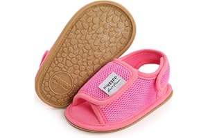 QWZban Infant Baby Girl Boy Sandals summer unisex Comfort Outdoor Casual Beach Shoes Anti Slip Rubber Sole Newborn Toddler Prewalker First Walking Shoes