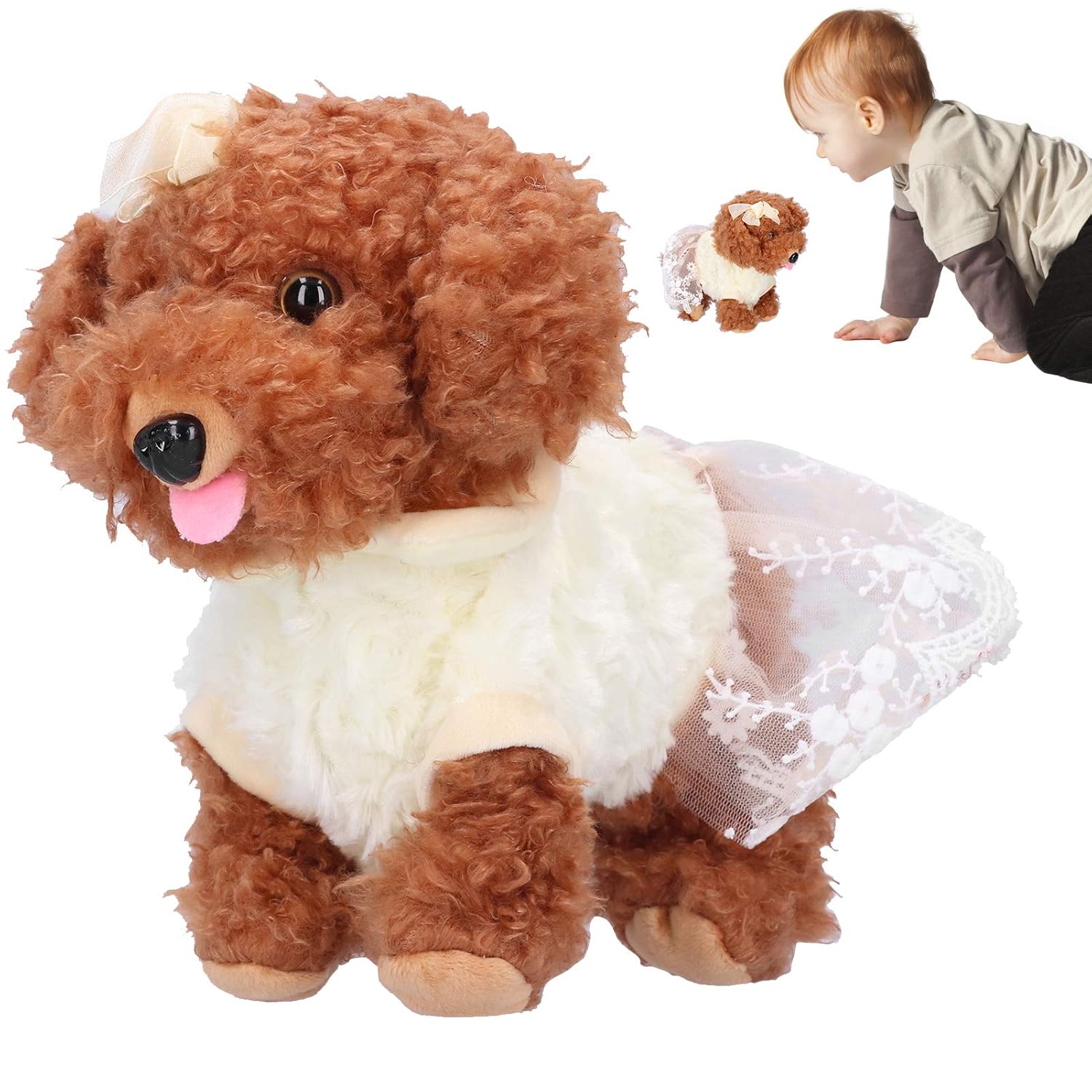 Voice Control Dog, Exquisite Highly Intelligent Interactive Electronic