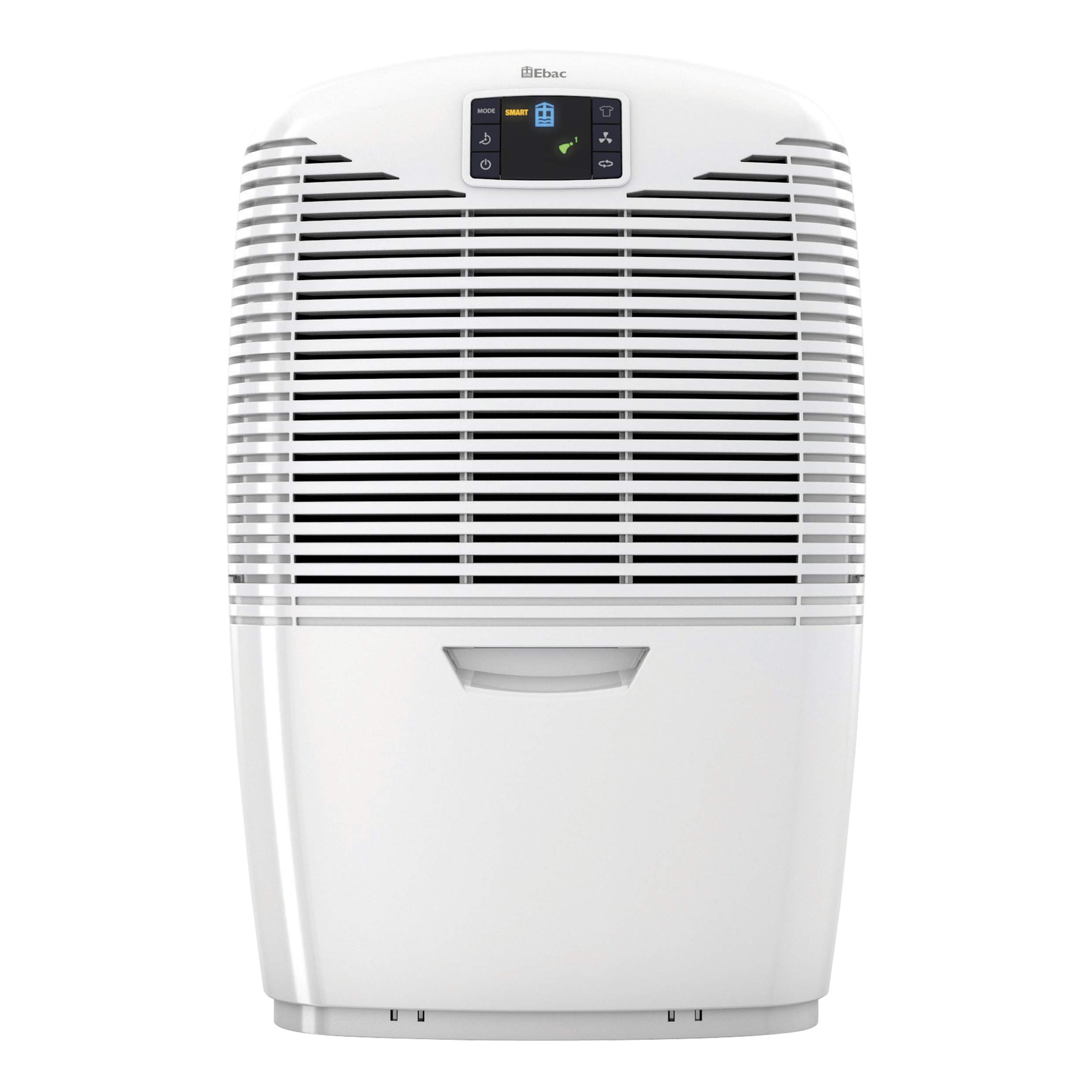 Ebac 3850e Most Powerful 21 Litre Dehumidifier for Condensation, Damp and Mould with Smart Auto-Function, ​Air Purification and Laundry Drying Modes, Free 2 Year Warranty, White