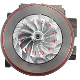 Billet Impeller 12 blades Upgrade Turbo Cartridge 49131-07030 Fit forTD03 N54 N54B30 135i 335i 535i 335xi 535xi 2007-2010 11657593016 11657649289 BMW 3.0L Turbocharger on the Left