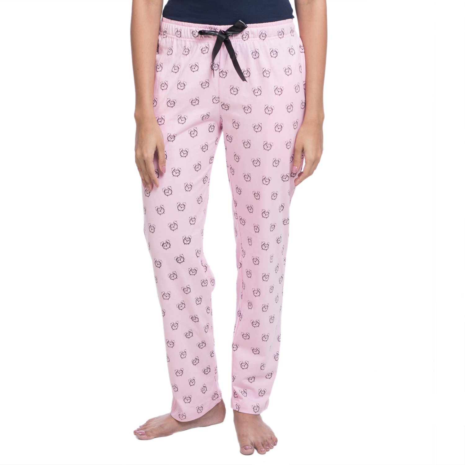 nite flite women's snooze o' clock cotton pyjamas
