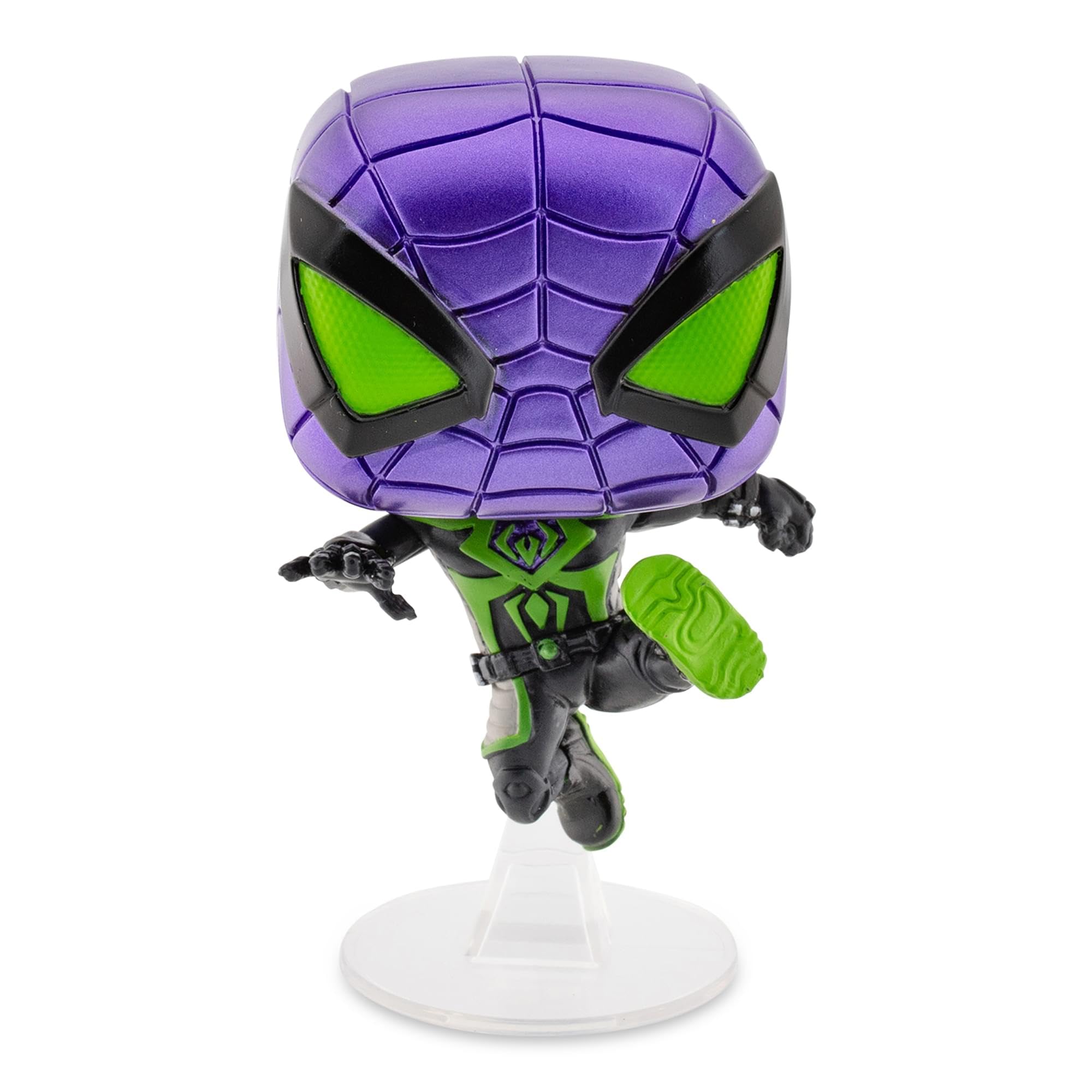 Funko Pop! Games: Miles Morales - Purple Reign Suit - Spider-man - Collectable Vinyl Figure - Gift Idea - Official Merchandise - Toys for Kids & Adults - Video Games Fans