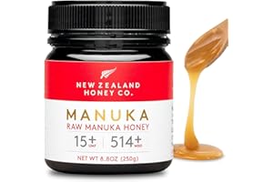 New Zealand Honey Co. Raw Manuka Honey UMF 15+ | MGO 514+, UMF Certified | 250g