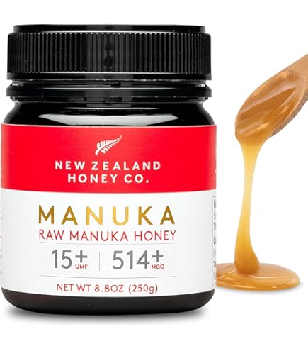 EGMONT HONEY Manuka Honey - MGO 83+ UMF 5+ 17.6oz Original from