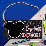 Pixie's Gifts Days Until Disney Chalkboard, Family Vacation Countdown view 8