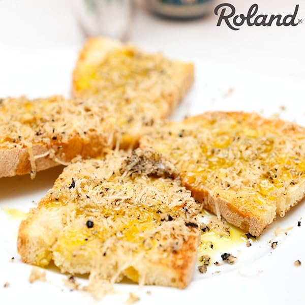 ROLAND FOODS WHITE TRUFFLE OIL, EXTRA VIRGIN OLIVE OIL WITH WHITE TRUFFLE PIECES, SPECIALTY IMPORTED FOOD, 1.86 OUNCE BOTTLE, PACK OF 2