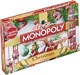 Winning Moves Christmas Monopoly Board Game Rudolph Santa Snowman Edition