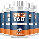 (5 Pack) Neuro Salt Capsules, Official Neuro Salt Supplement (300 Capsules)