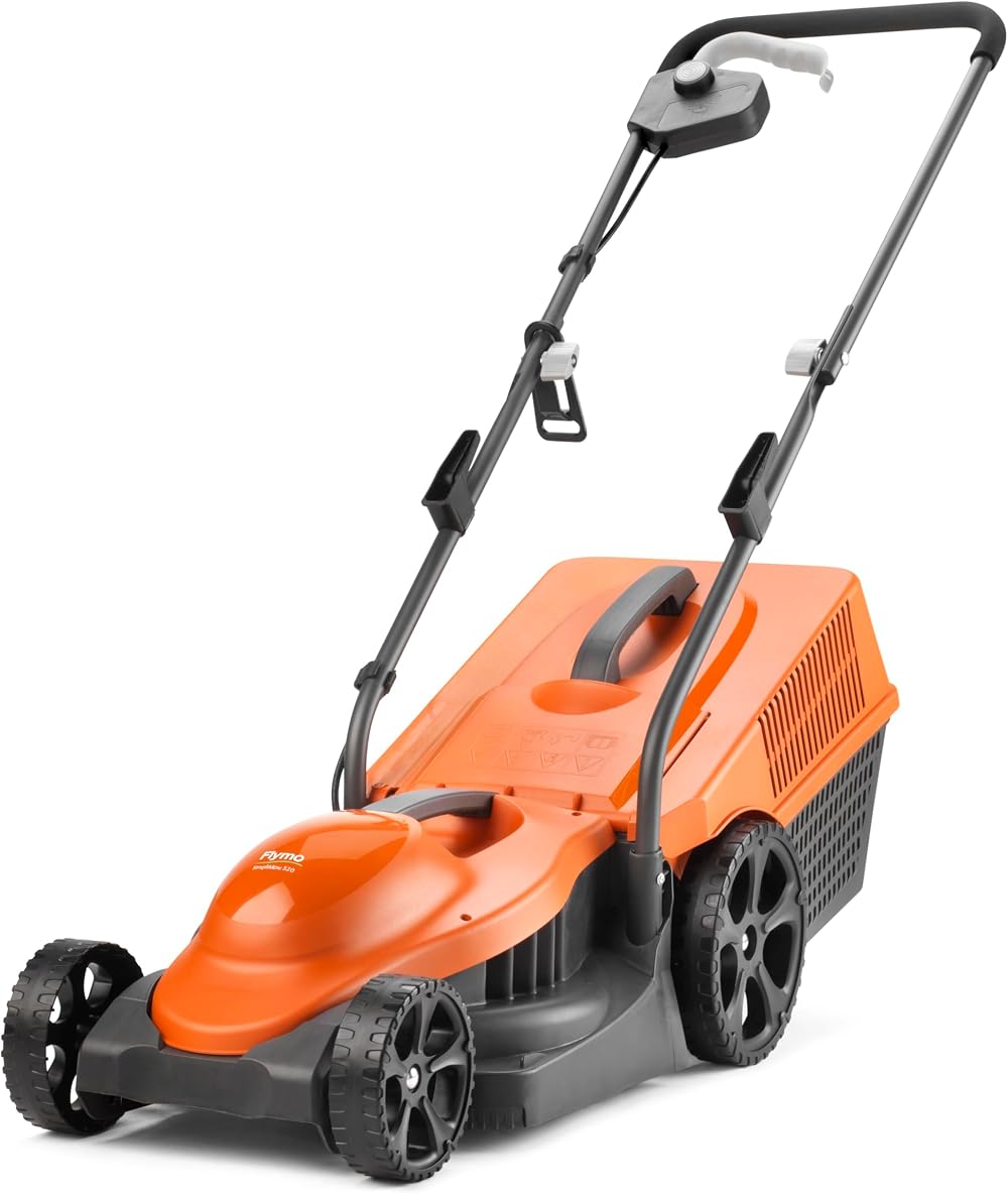 Flymo SimpliMow 320 Electric Lawnmower 1000 W 32 cm Cutting Width 30 L Box
