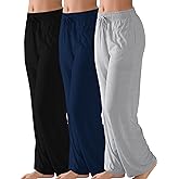 Miniyear Womens Soft Palazzo Pajama Pants Lightweight Comfy Casual Lounge Pj Bottoms Sleepwear