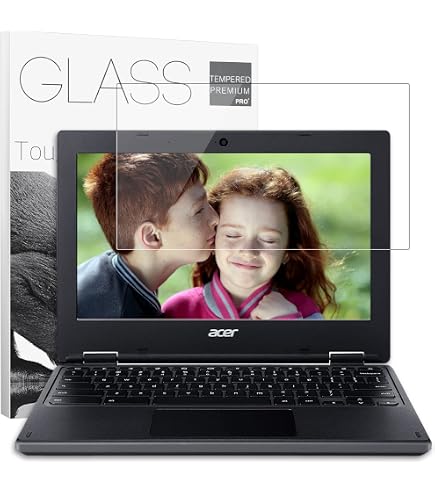 Protecteurs D'écran Bruni (2x) Pour Dell Latitude 5285 2-en-1 - Anti-rayures, Anti-traces - Lavable, Réutilisable - Fabriqué En Allemagne