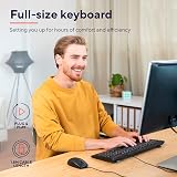 Trust Taro Wired Keyboard UK Layout Full-Size Spill-Resistant 1.8 m USB view 2