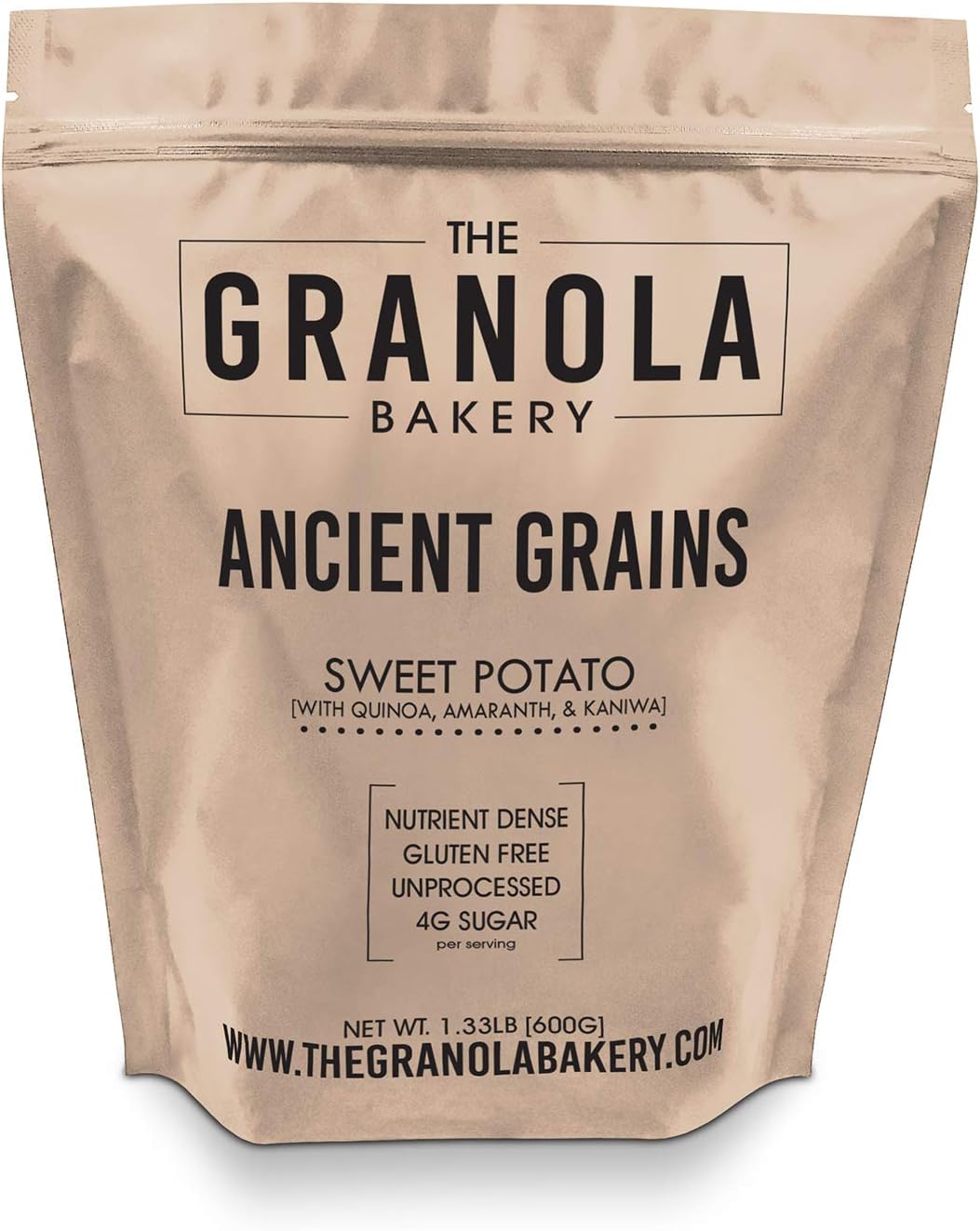 Granola Bakery - Ancient Grain Sweet Potato Granola, 1.33Lb Bulk Bag, Healthy Breakfast Cereal, Gluten Free, Vegan, Unrefined Ingredients Only