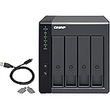 QNAP TR-004 4 Bay USB Type-C Direct Attached Storage (DAS) with hardware RAID (Diskless)