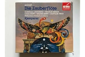 Mozart: Die Zauberflöte The Magic Flute Janowitz, Gedda, Popp, Berry, Frick, Schwarzkopf, Ludwig; Klemperer