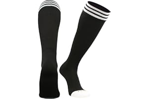 TCK Prosport Socks for Soccer, Football, Softball | Striped Knee High Tube Socks | Youth, Kids, Men's & Women's