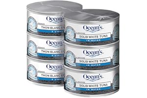 Ocean's Germon Solid White Tuna 6 X 184 Grams Net Wt 1104 Grams