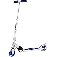 Razor A3 Kick Scooter for Kids - Larger Wheels, Front Suspension, Wheelie Bar, Lightweight, Foldable, and Adjustable Handlebars
